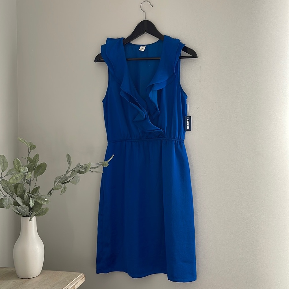 NWT-OLD NAVY DRESS Size Small Royal Blue